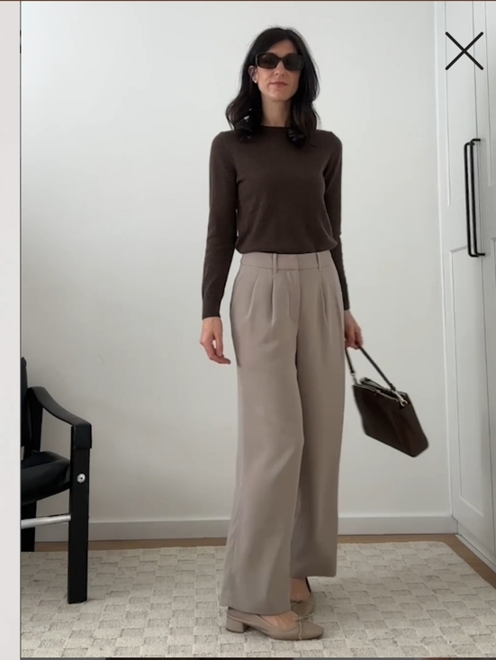 Quince Sweaters - Quince Mongolian Cashmere Sweater Size Large In Brown